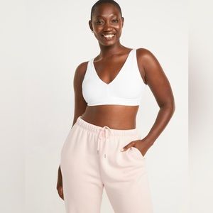 Old navy soft knit V NECK  bracelet top for women size LARGE